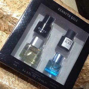 NIP Kenneth Cole Fragrance 4 Spray Bottle Set